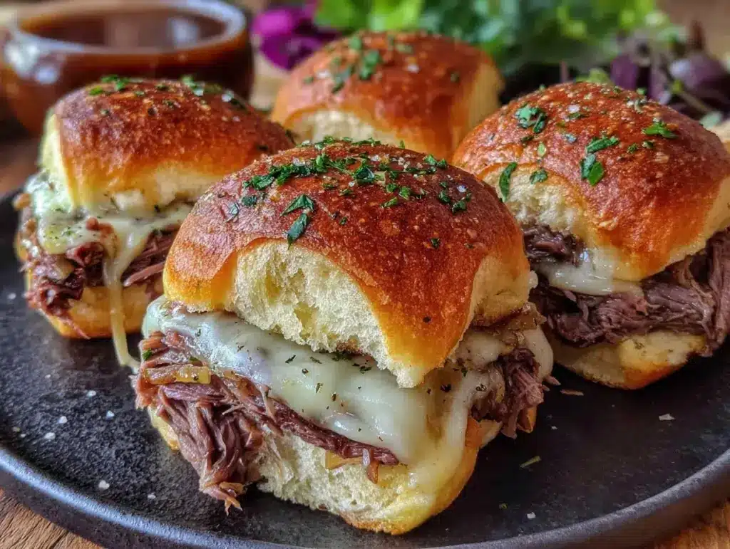 French dip sliders - featured image