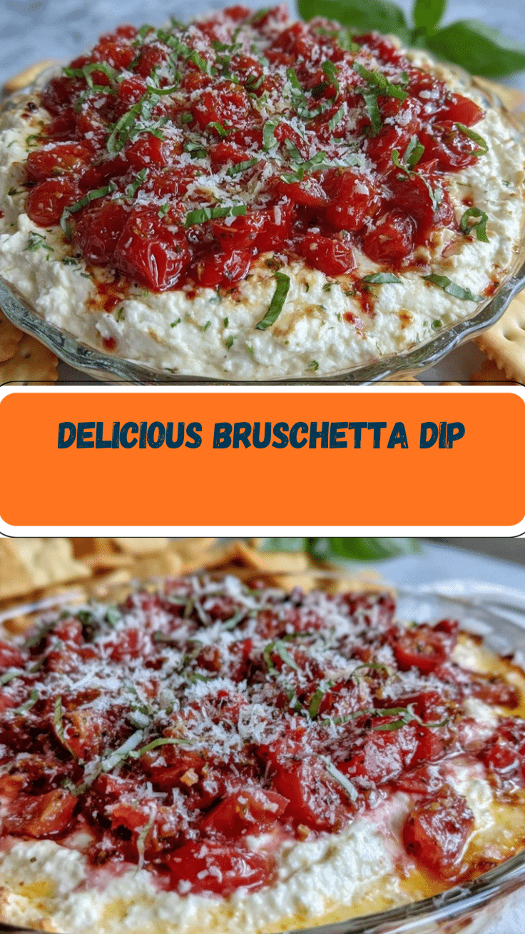 fresh bruschetta dip recipe