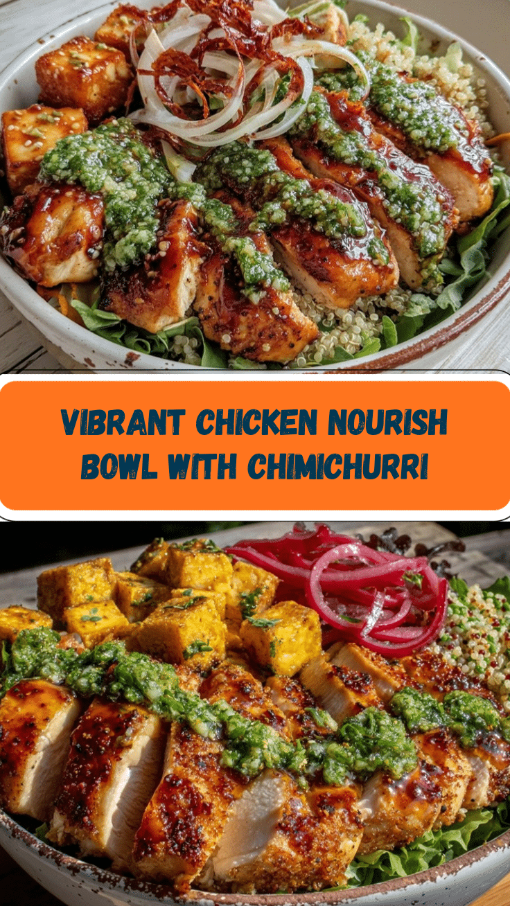 fresh chicken breast nourish bowl recipe