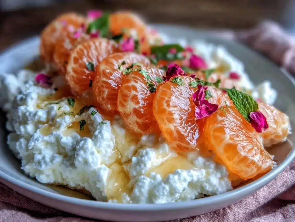 fresh cottage cheese bowl preparation steps