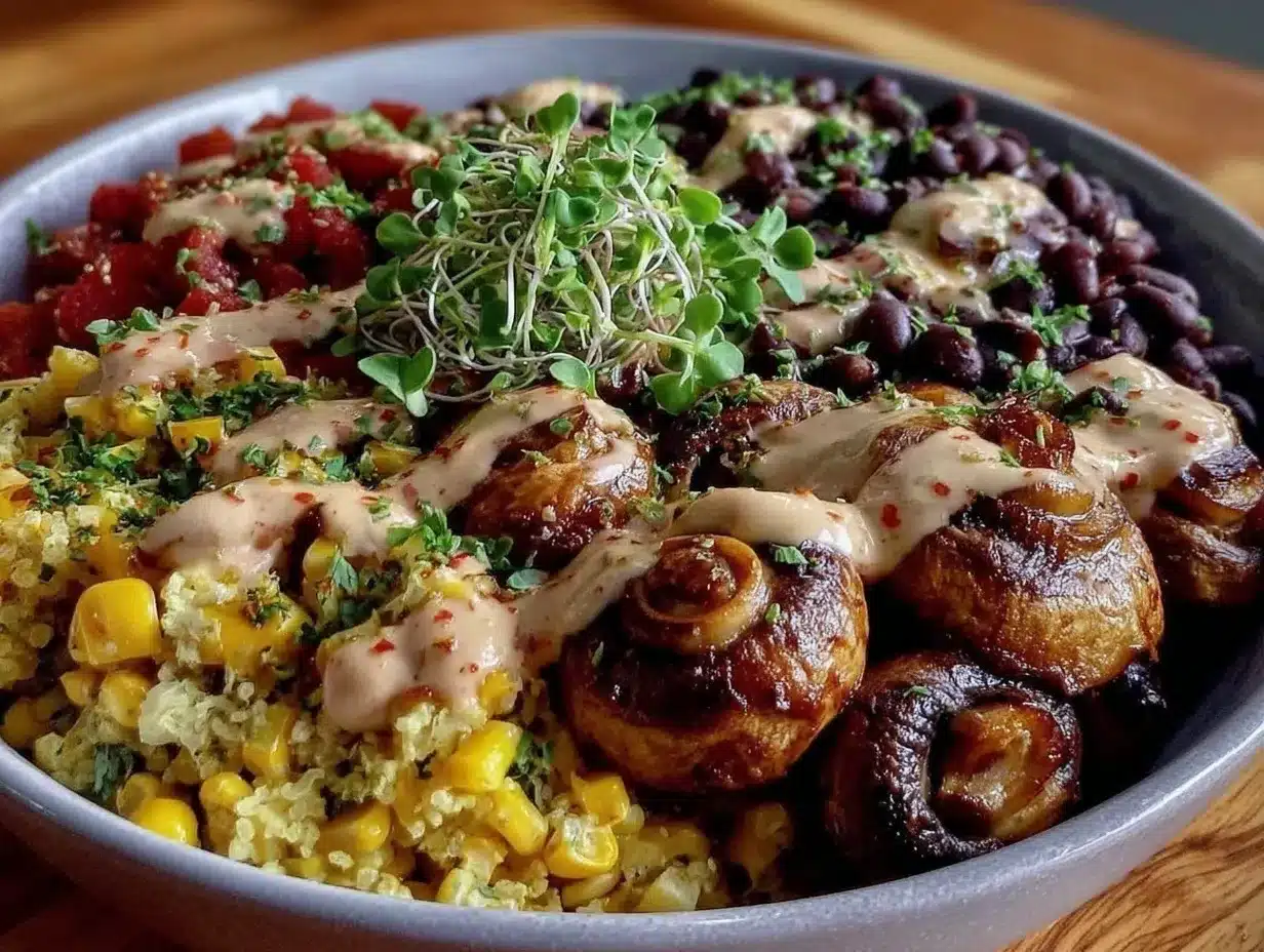 fresh dinner bowl preparation steps