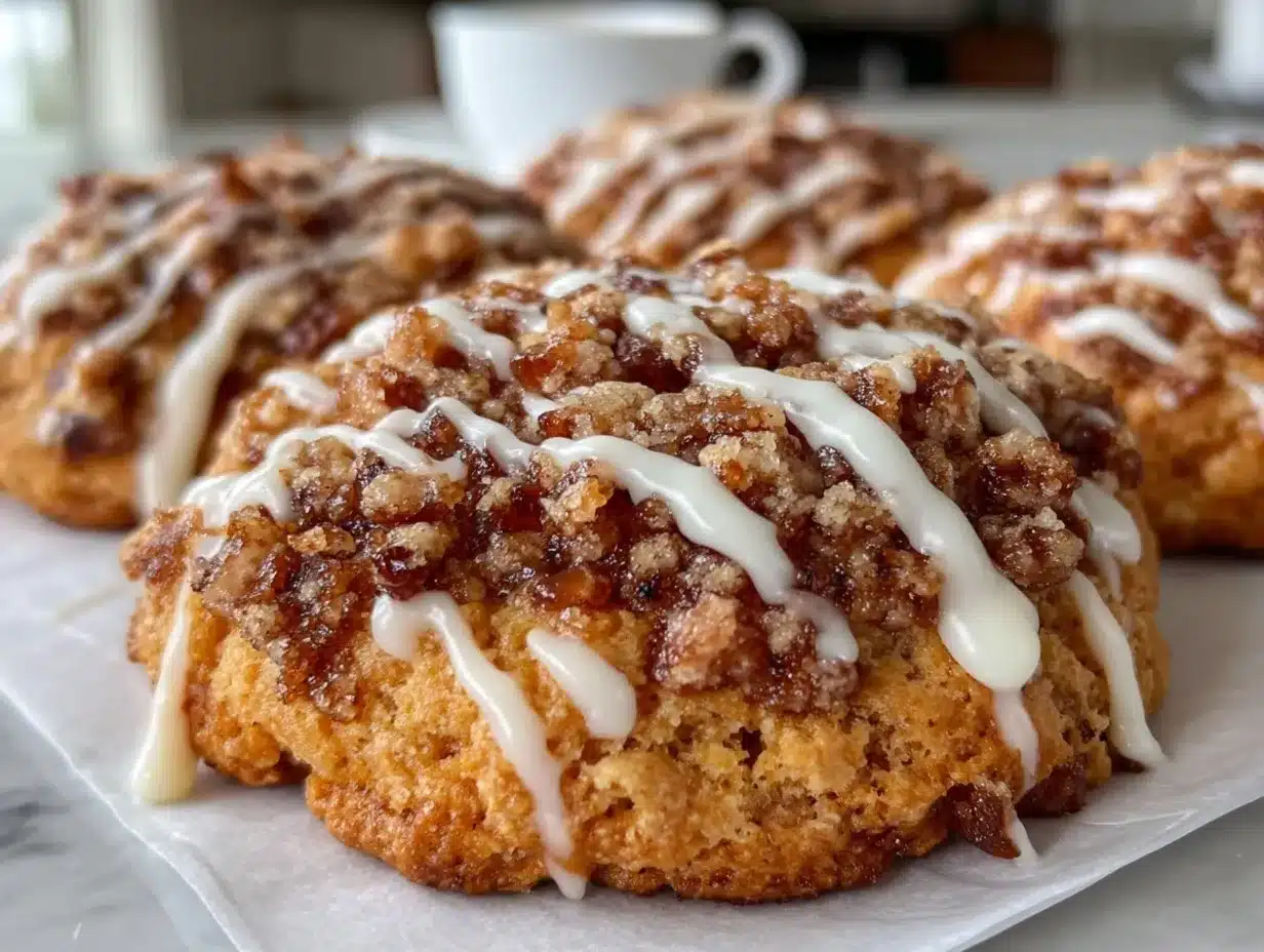 Gilmore Girls Coffee Cake Cookies preparation steps