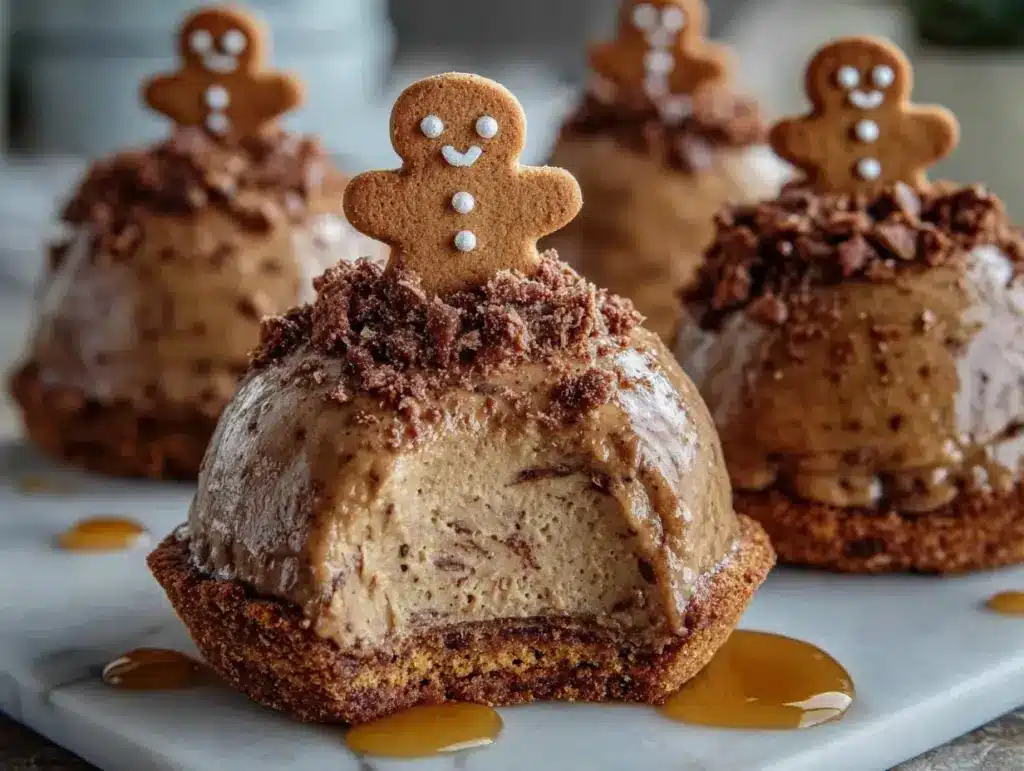 Gingerbread Latte Mousse Domes - featured image