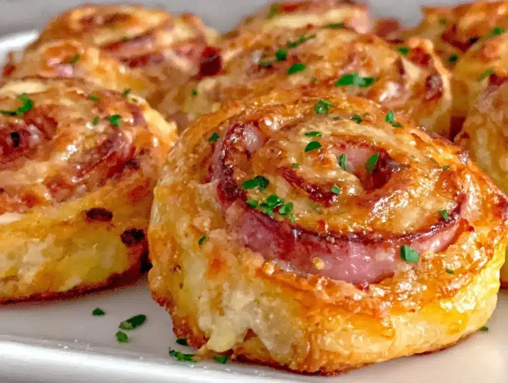 ham and cheese pinwheels - featured image