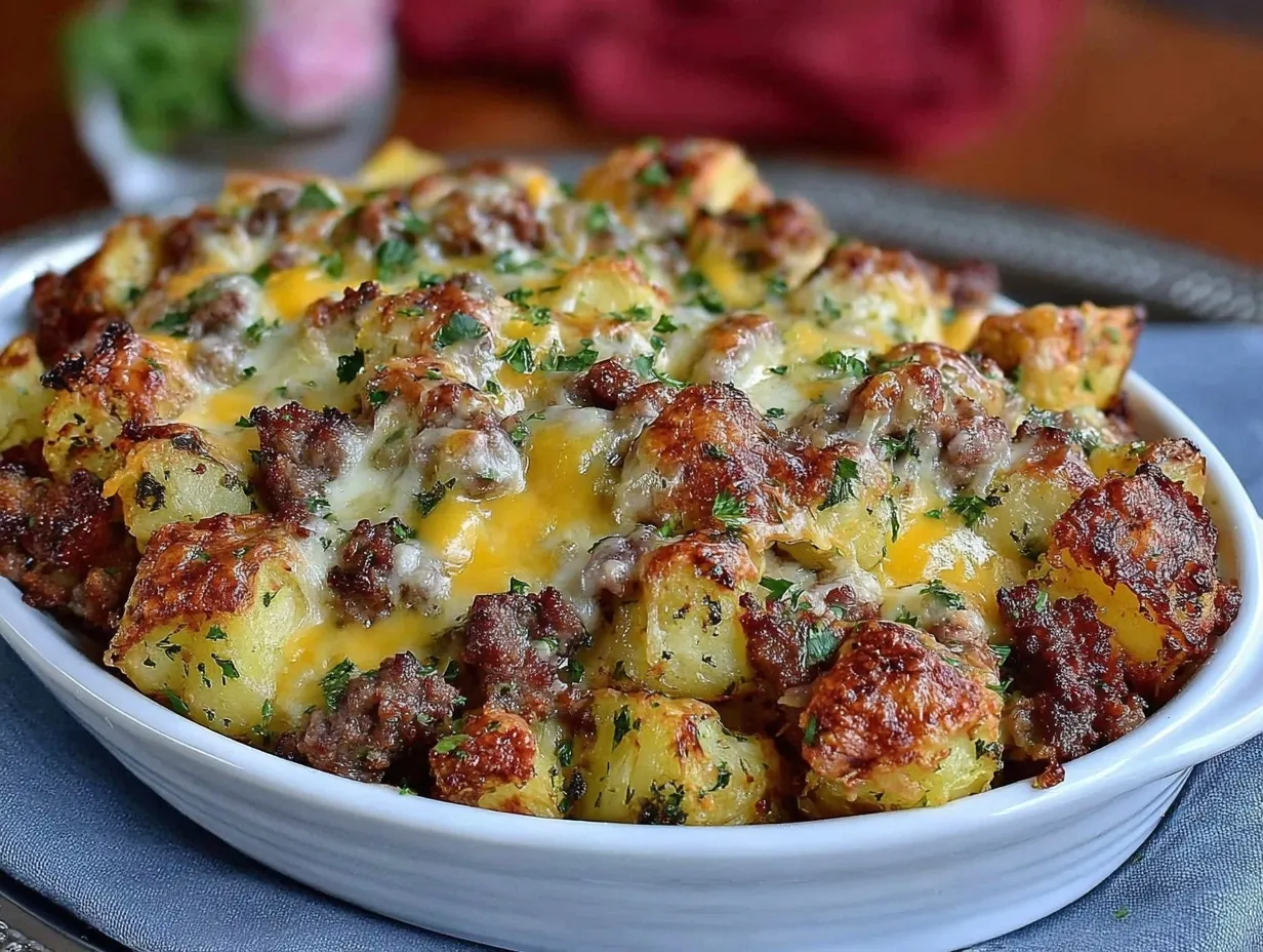 hobo casserole bake preparation steps