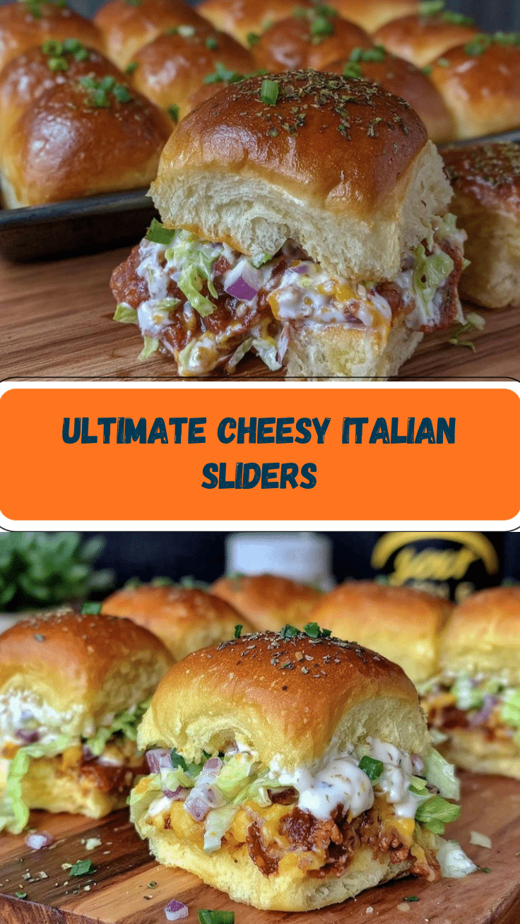 Italian sliders recipe