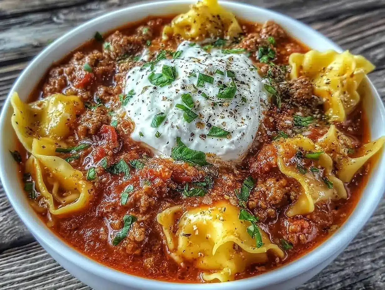 lasagna soup preparation steps