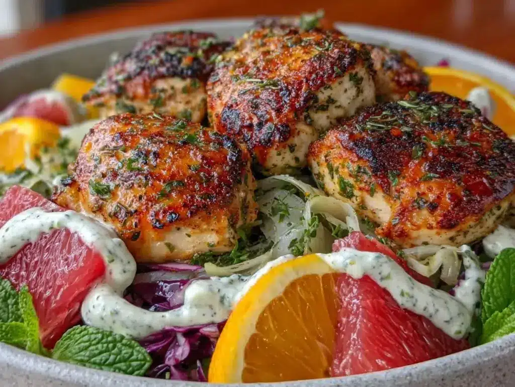 lemon-herb chicken - featured image