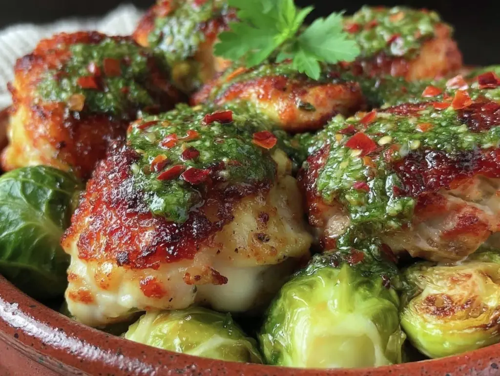 lemon-herb chicken dinner bowl - featured image