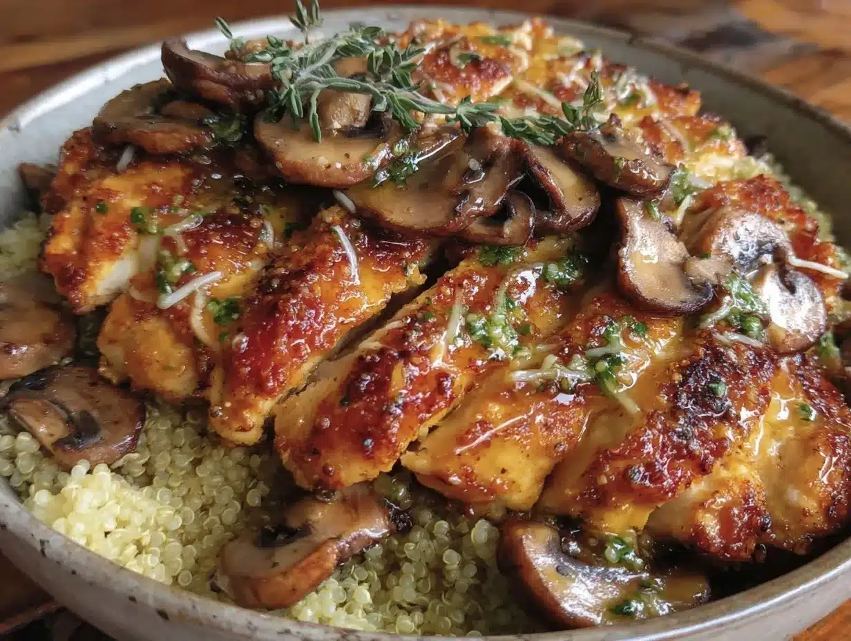 lemon-herb chicken dinner bowl preparation steps