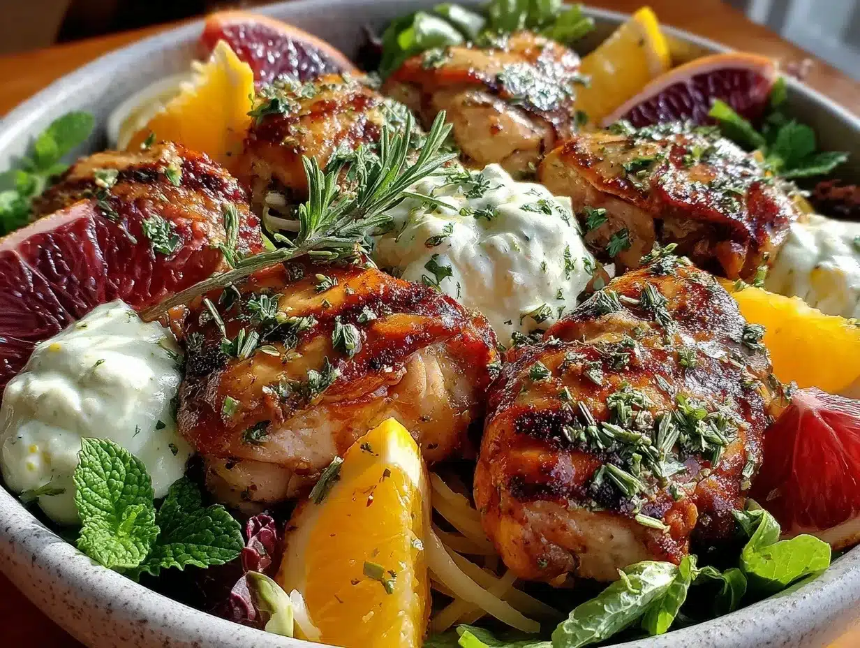 lemon-herb chicken preparation steps