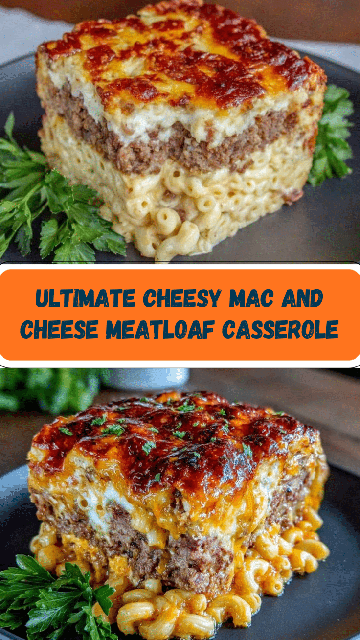 Mac and Cheese Meatloaf Casserole recipe