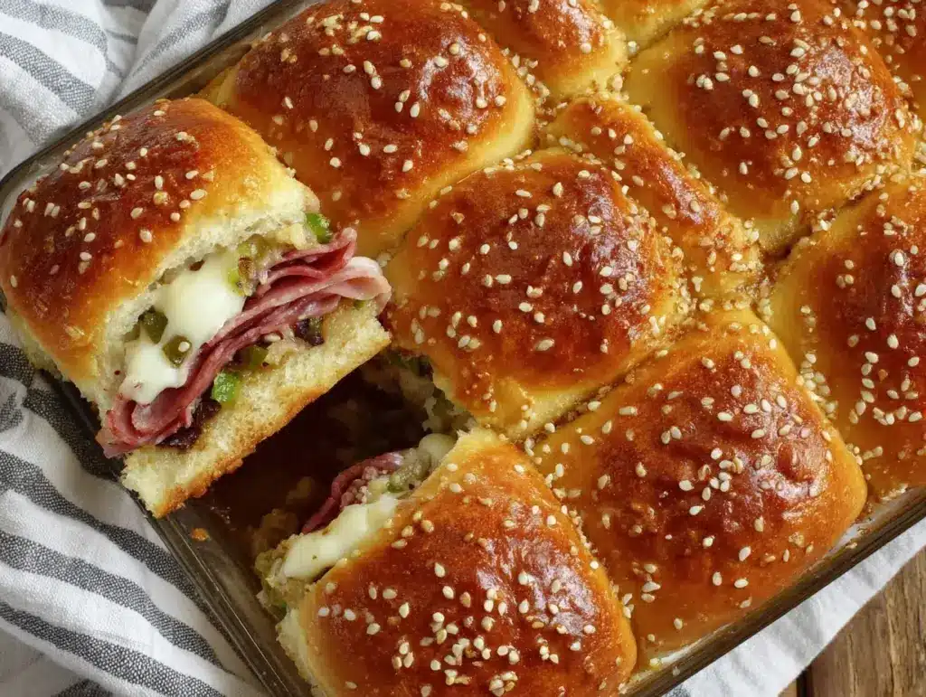 Muffuletta Sliders - featured image