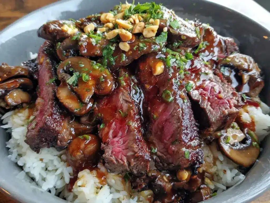 new year’s eve steak dinner bowl - featured image