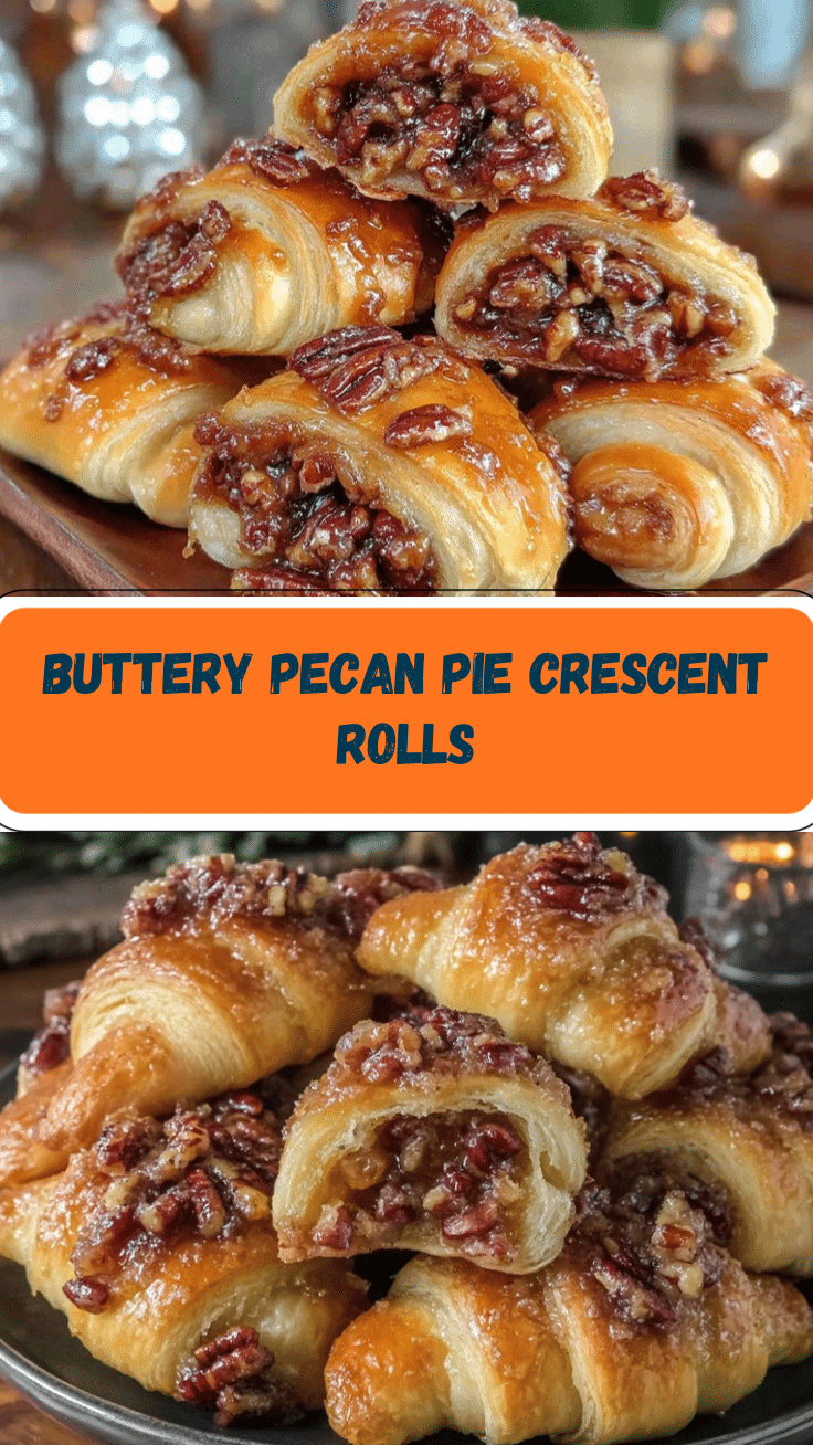 pecan pie crescent rolls recipe
