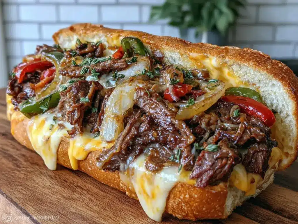 Philly Cheesesteak Sandwich - featured image
