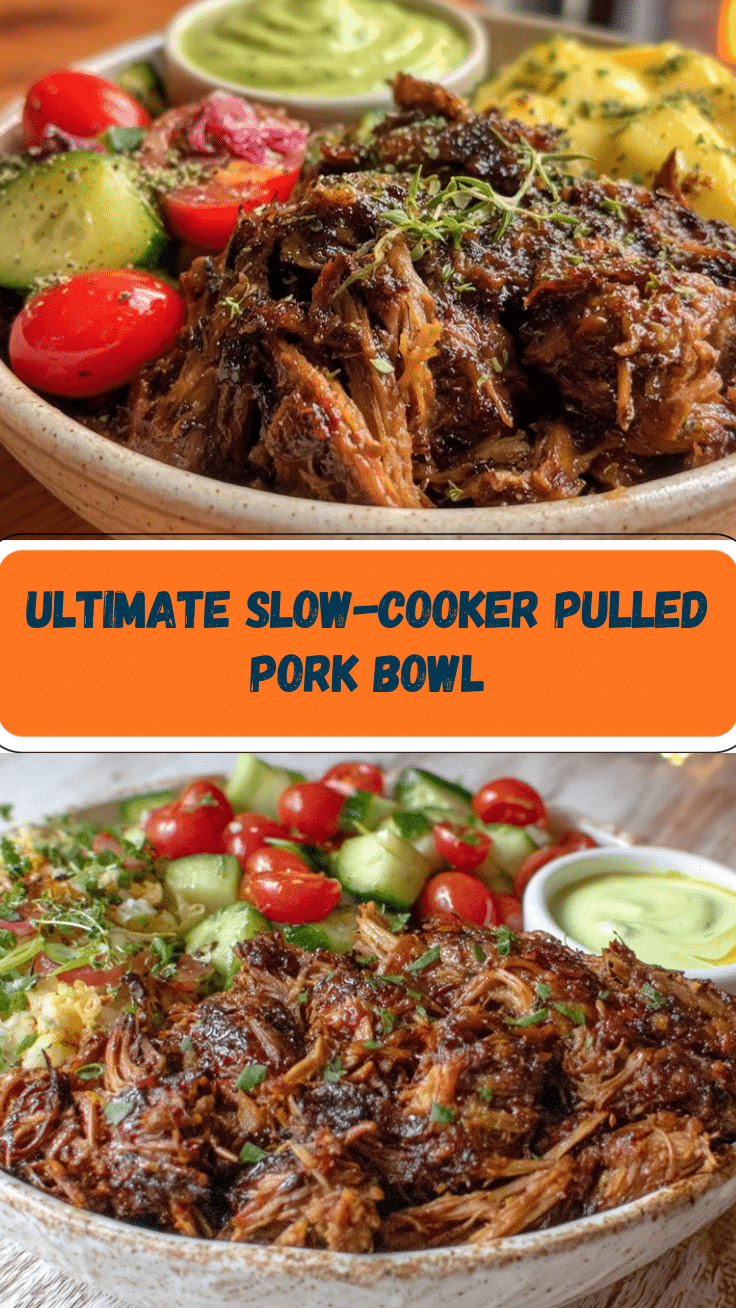 pulled pork dinner bowl recipe