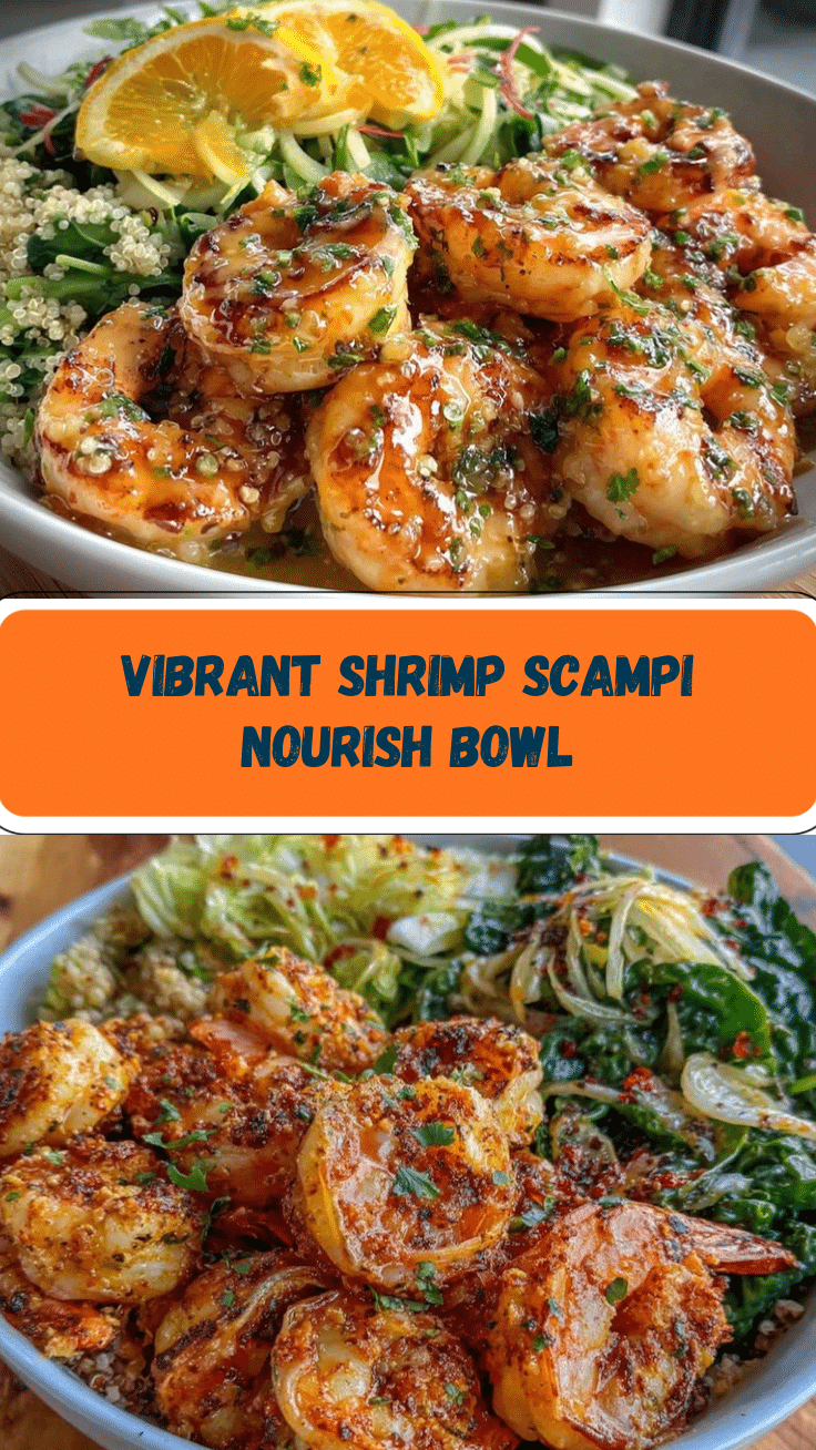 shrimp scampi nourish bowl recipe