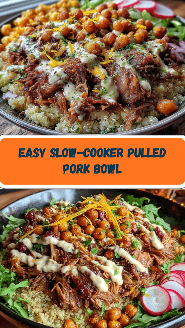 slow-cooker pulled pork bowl recipe