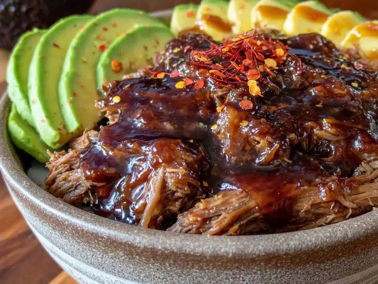 slow-cooker pulled pork preparation steps
