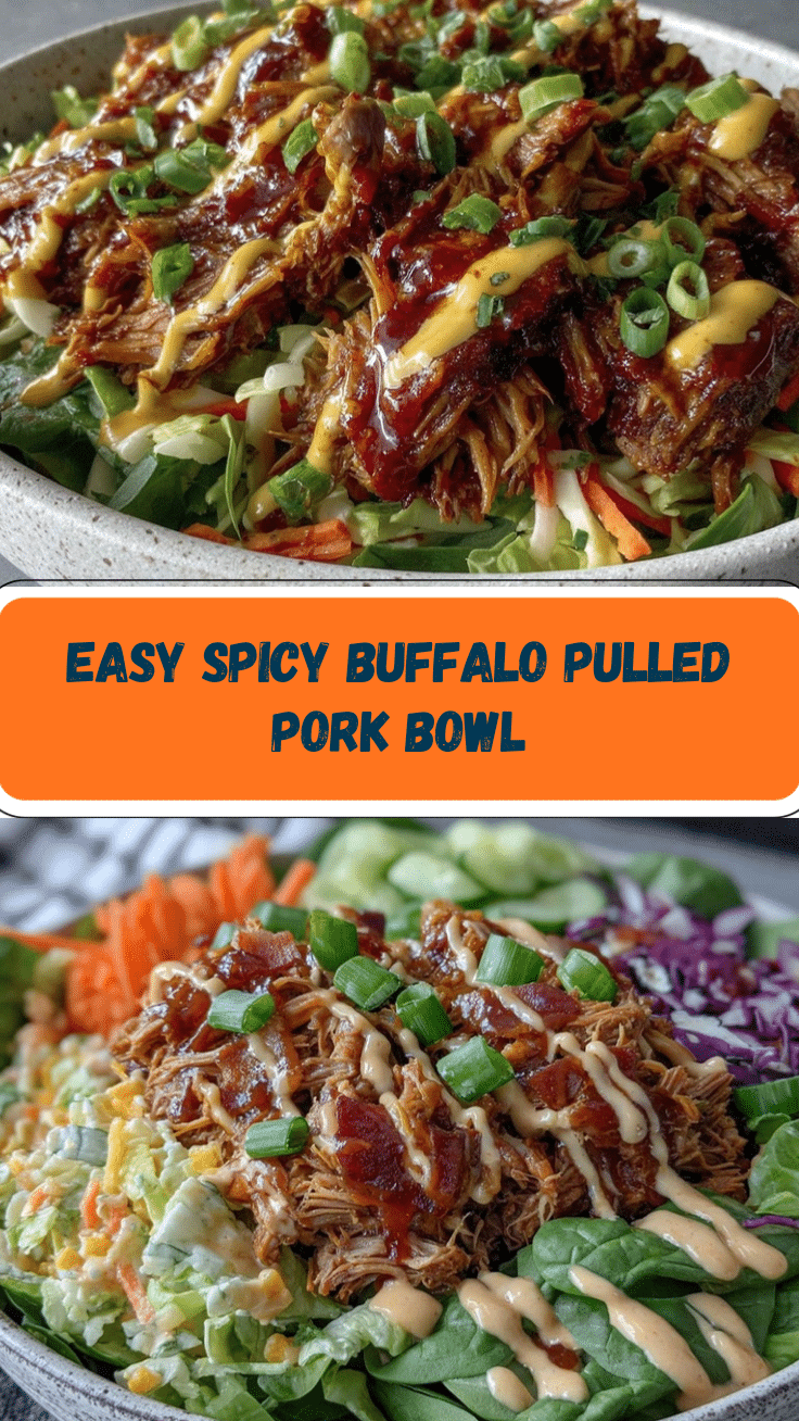 spicy buffalo pulled pork party bowl recipe