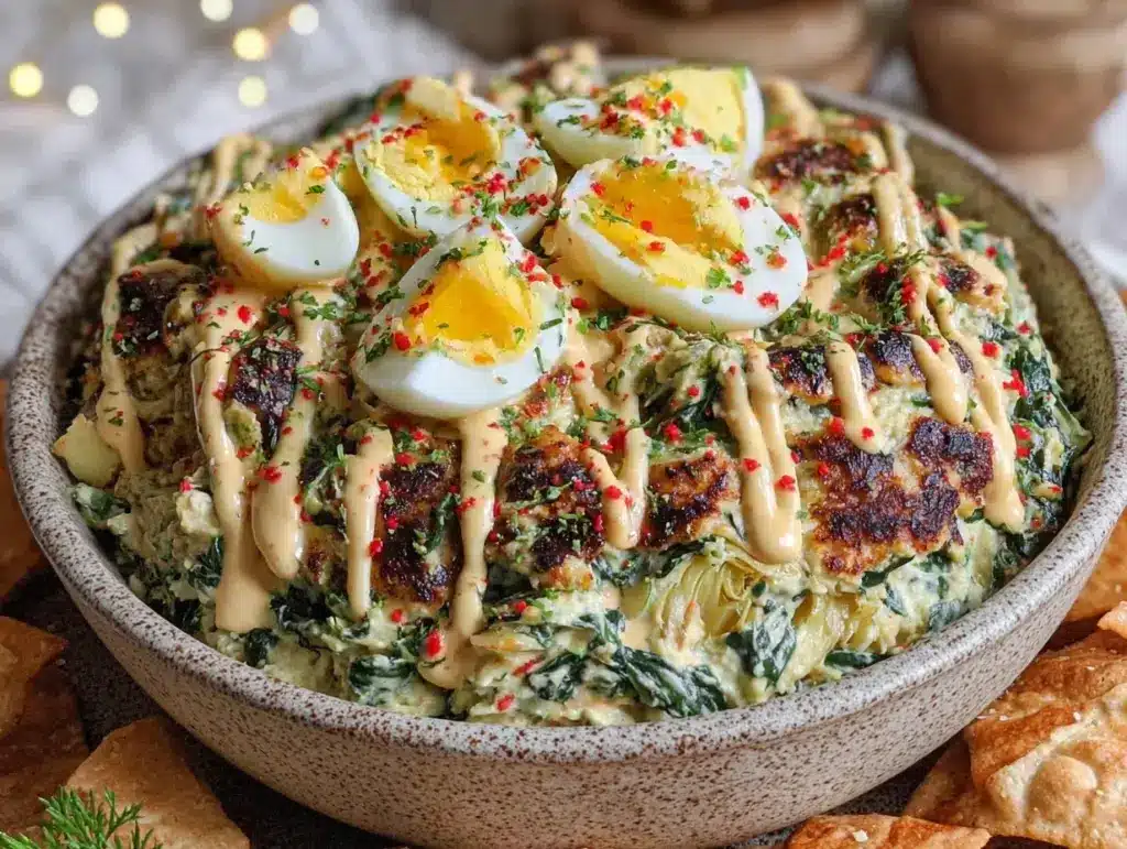 spinach-artichoke party bowl - featured image