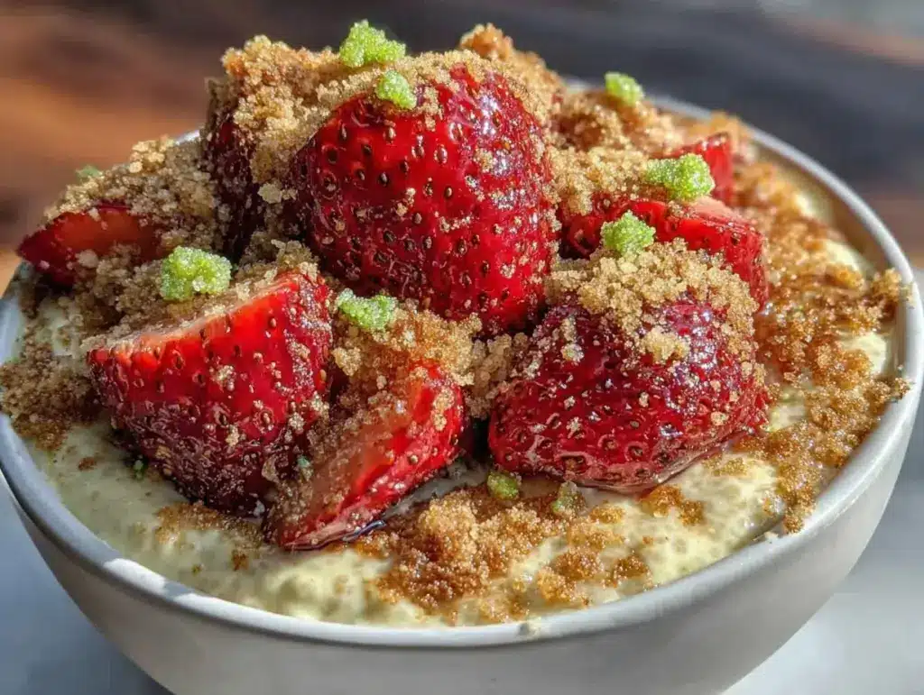 St Patrick’s Day chia pudding bowl - featured image
