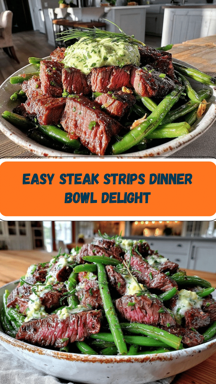 steak strips dinner bowl recipe