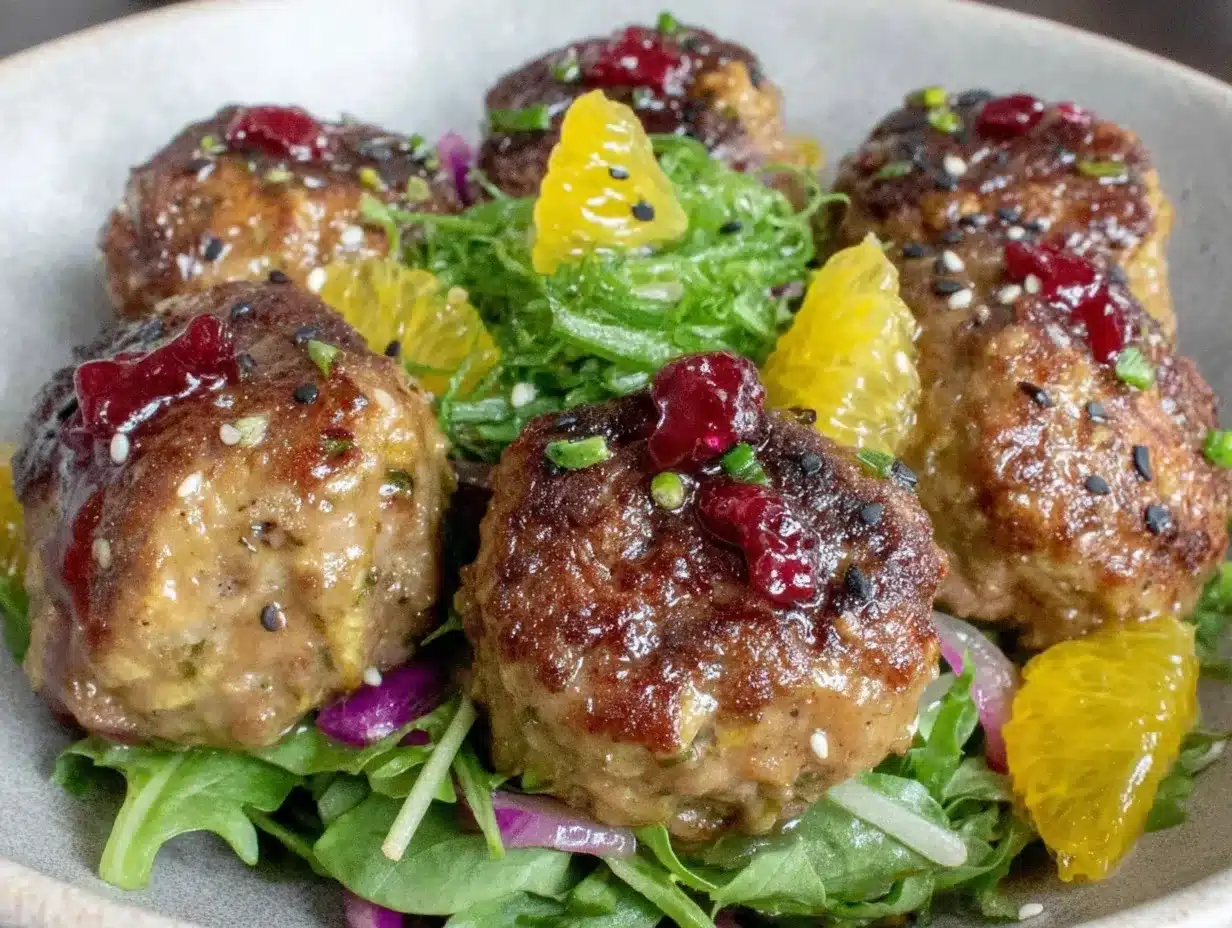 turkey meatball dinner bowl preparation steps