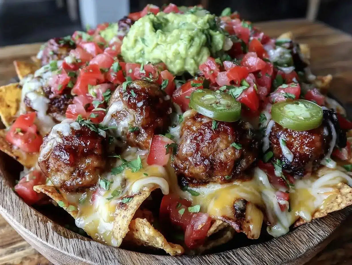 turkey meatball nacho bowl preparation steps