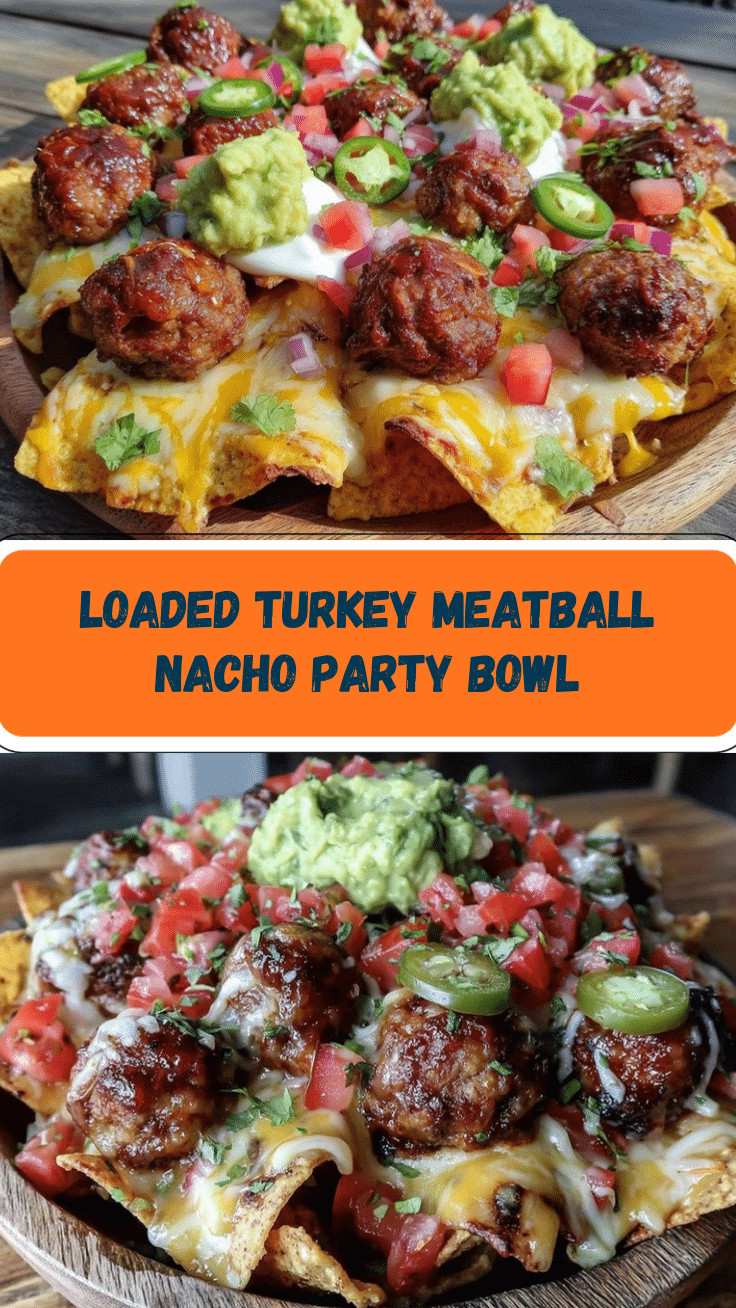 turkey meatball nacho bowl recipe