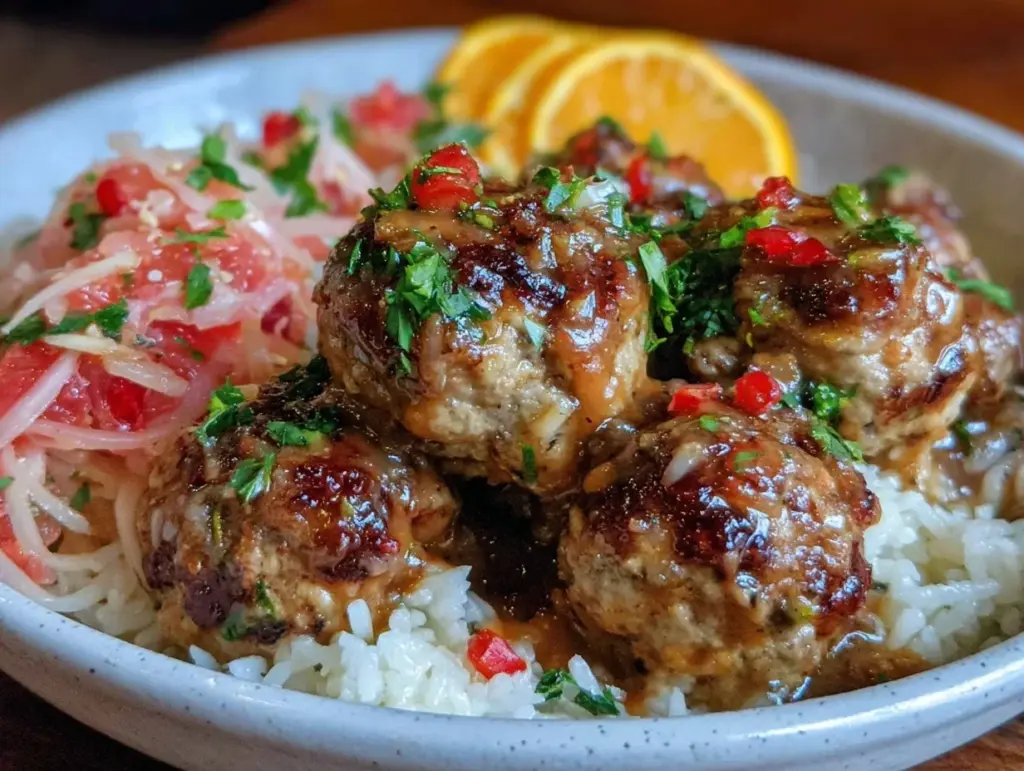 turkey meatballs - featured image