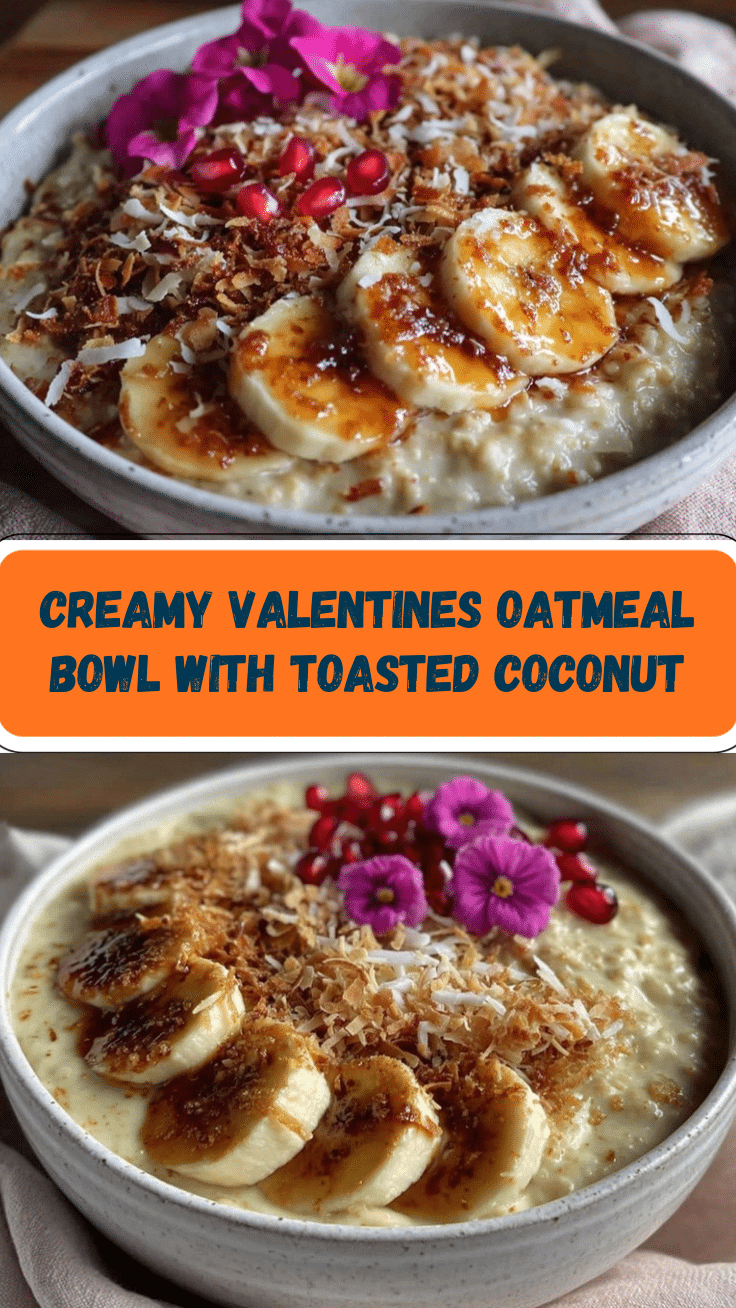 valentines brunch oatmeal bowl recipe