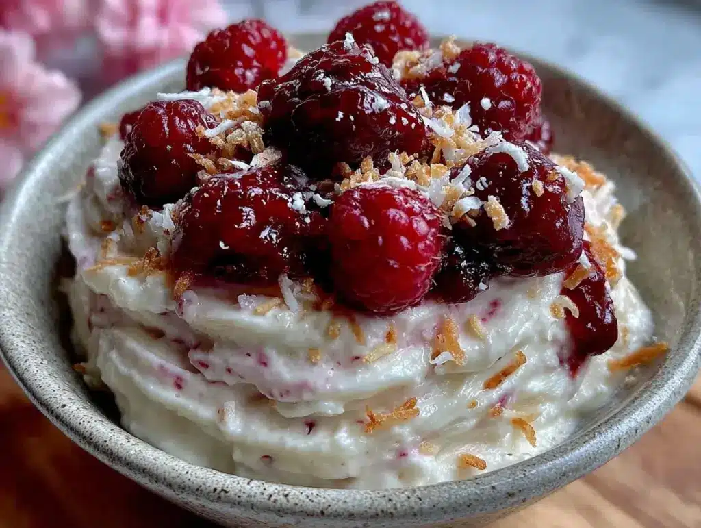 Valentines Day Nice Cream Bowl - featured image