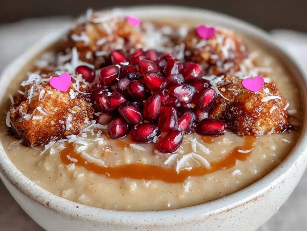 Valentines Sweets Oatmeal Bowl - featured image