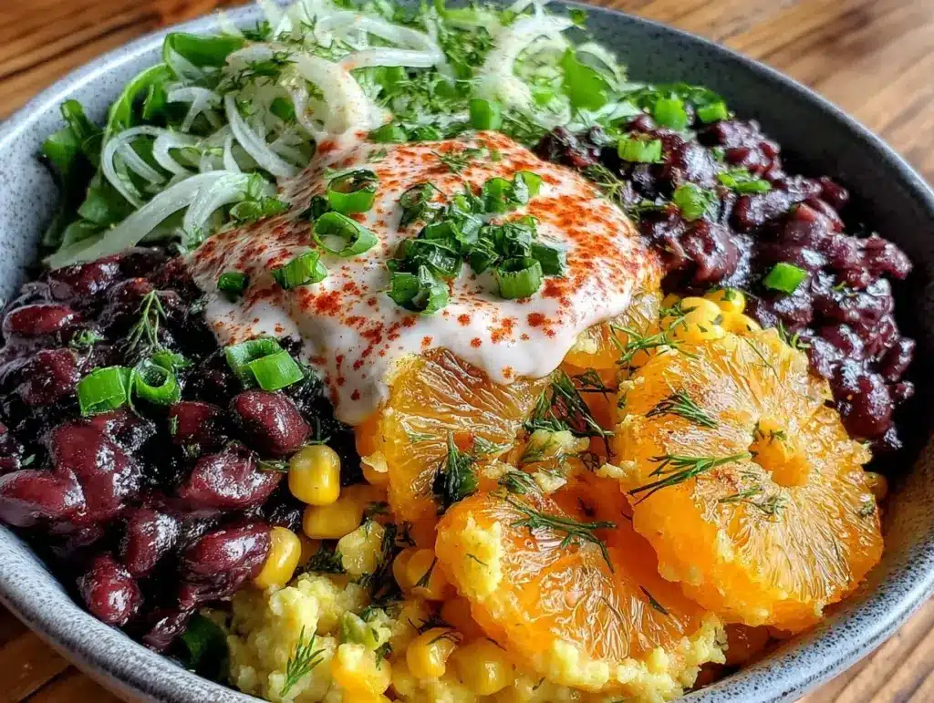 zesty black bean mix - featured image
