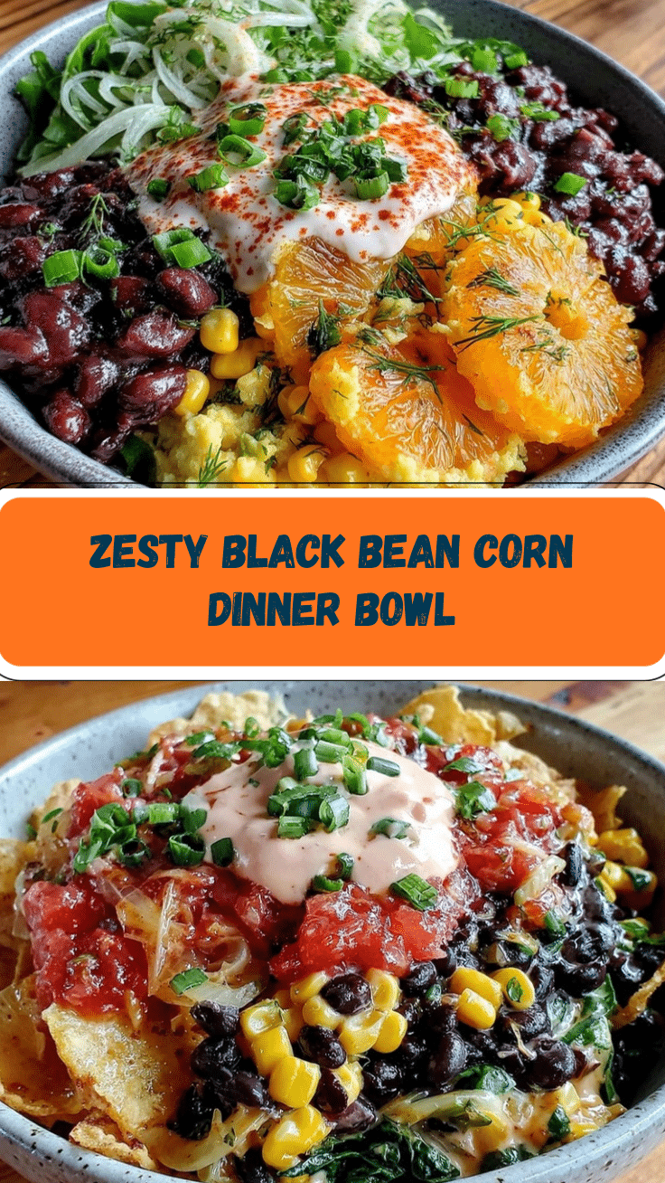zesty black bean mix recipe