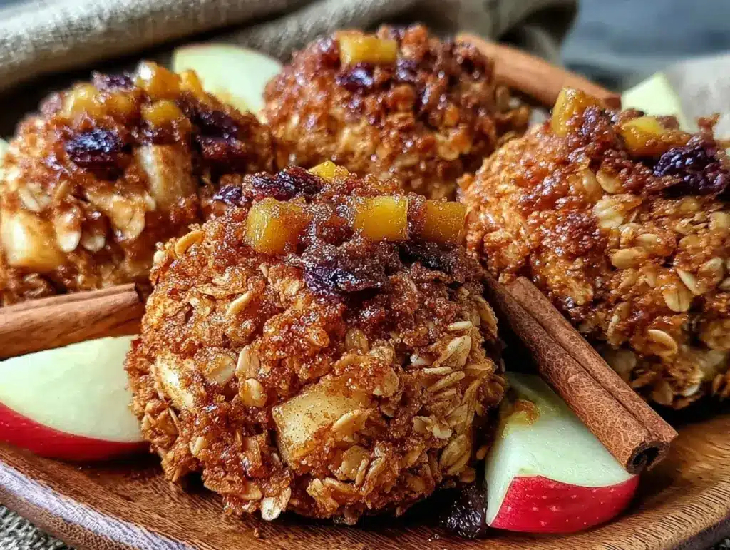 apple cinnamon granola clusters - featured image