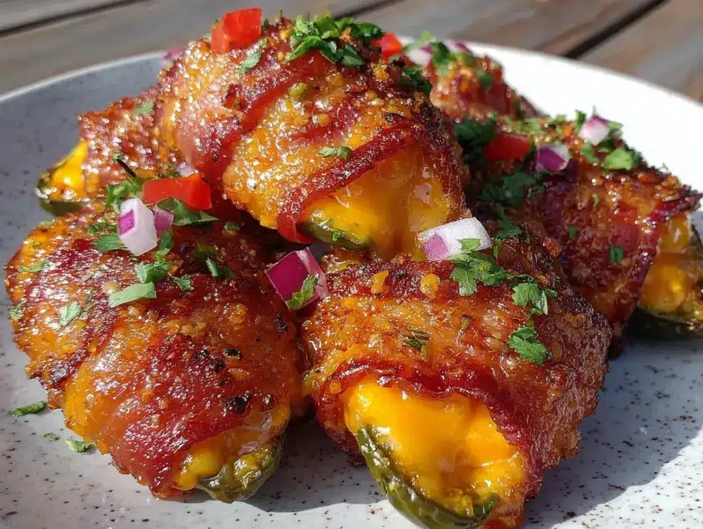 bacon-wrapped jalapeño poppers - featured image