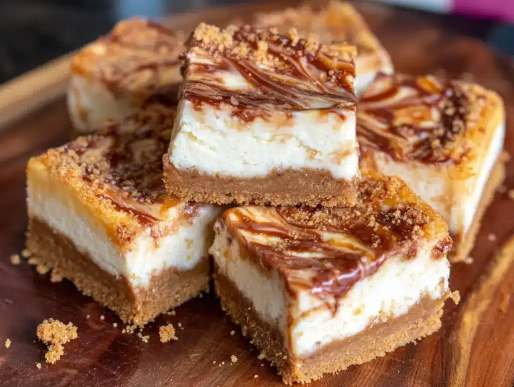 baileys irish cream cheesecake bars - featured image