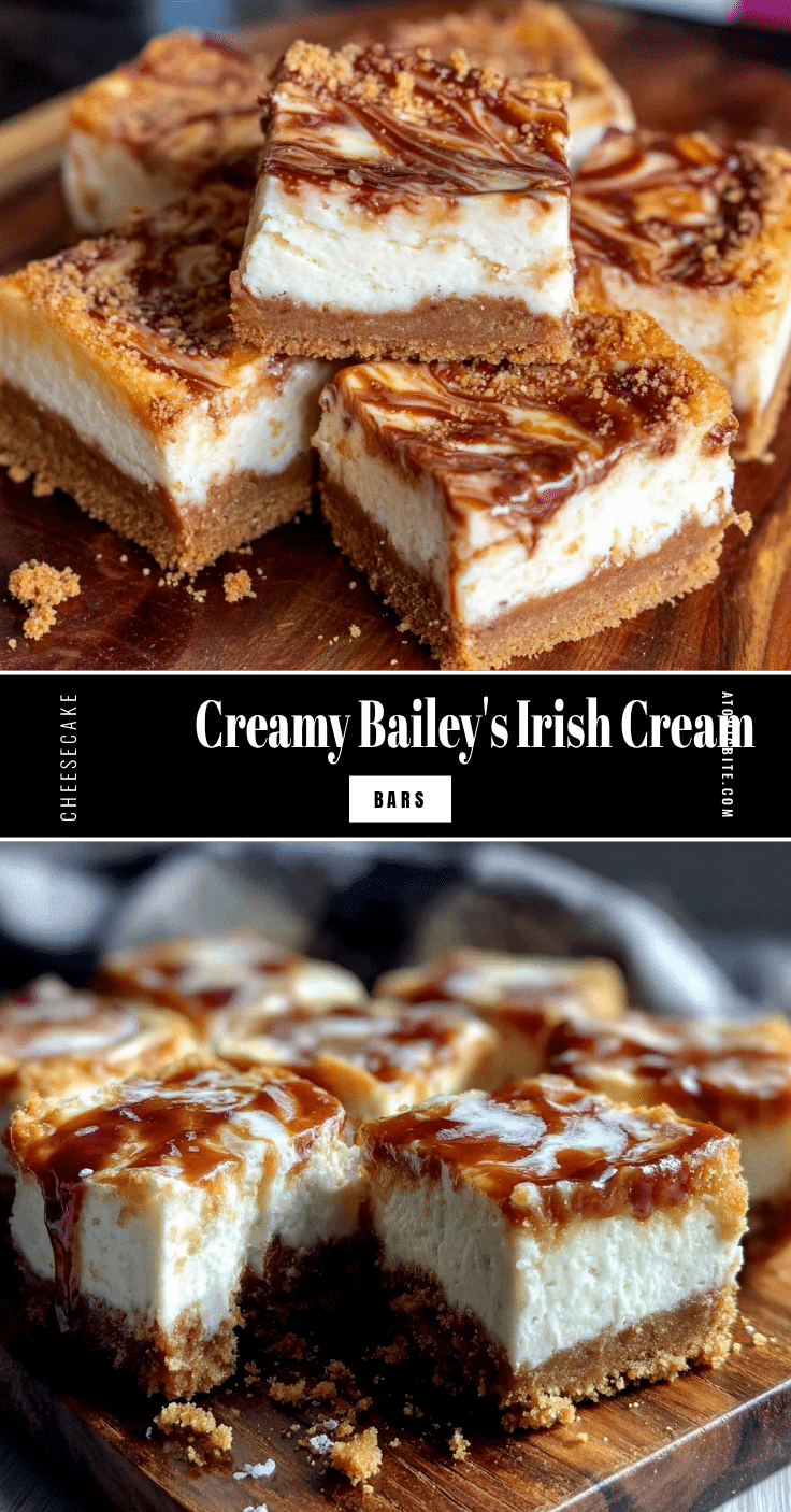 baileys irish cream cheesecake bars recipe