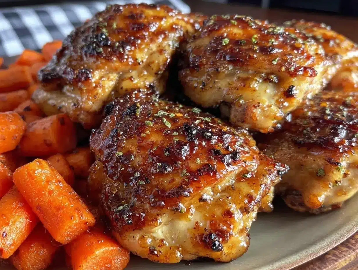 balsamic glazed chicken thighs preparation steps