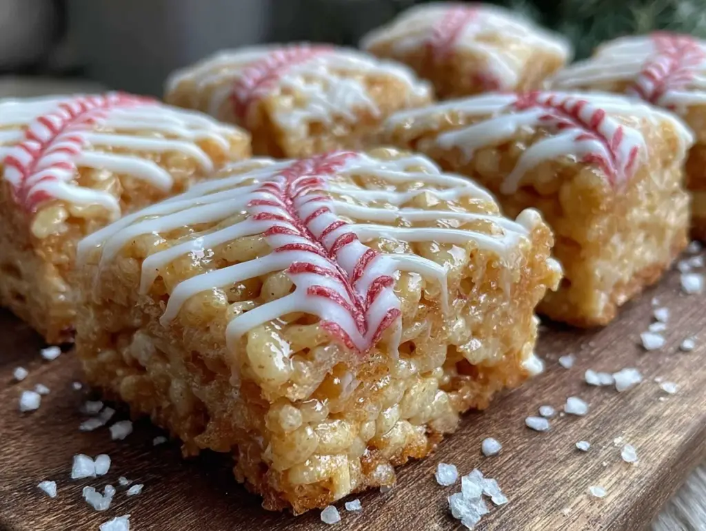 Baseball Diamond Rice Krispies Treats - featured image