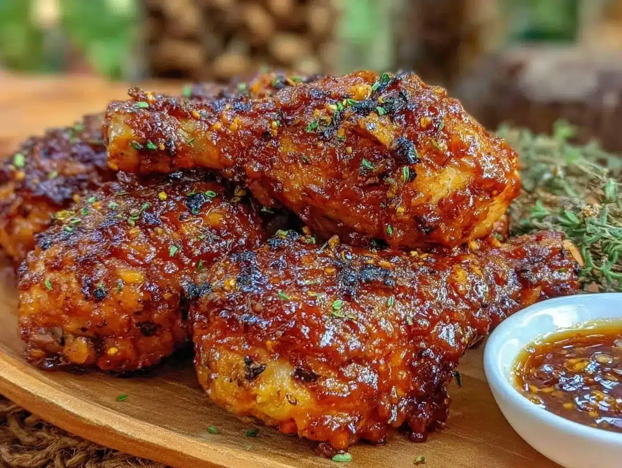 bbq chicken drumsticks preparation steps
