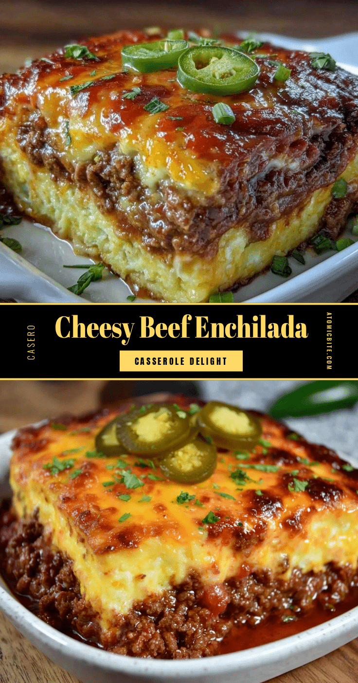 beef enchilada casserole recipe