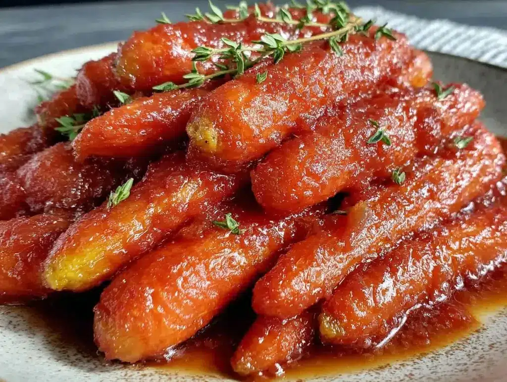 brown sugar glazed carrots - featured image