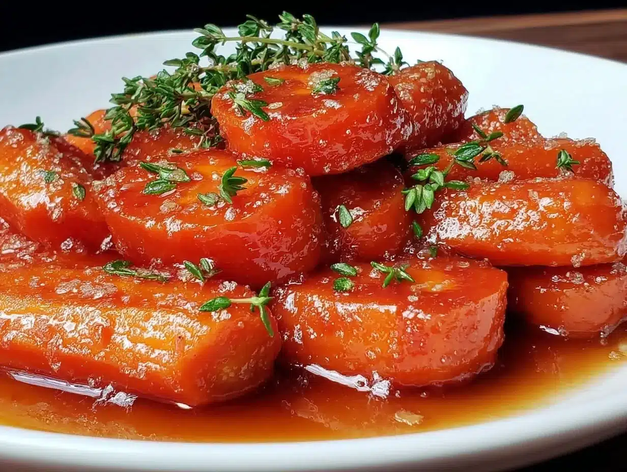 brown sugar glazed carrots preparation steps