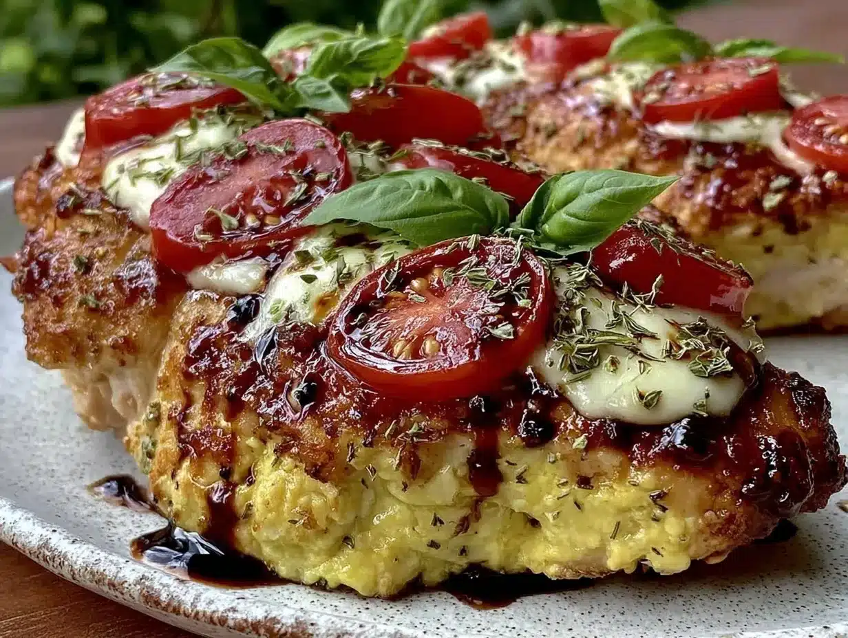 Caprese Chicken Recipe preparation steps