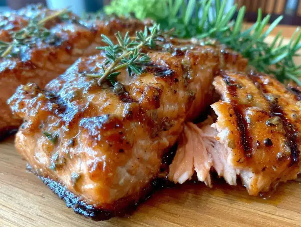 cedar plank salmon recipe - featured image