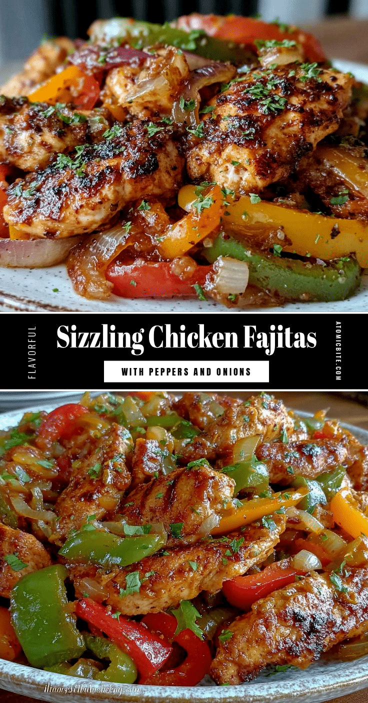 chicken fajitas with peppers and onions recipe